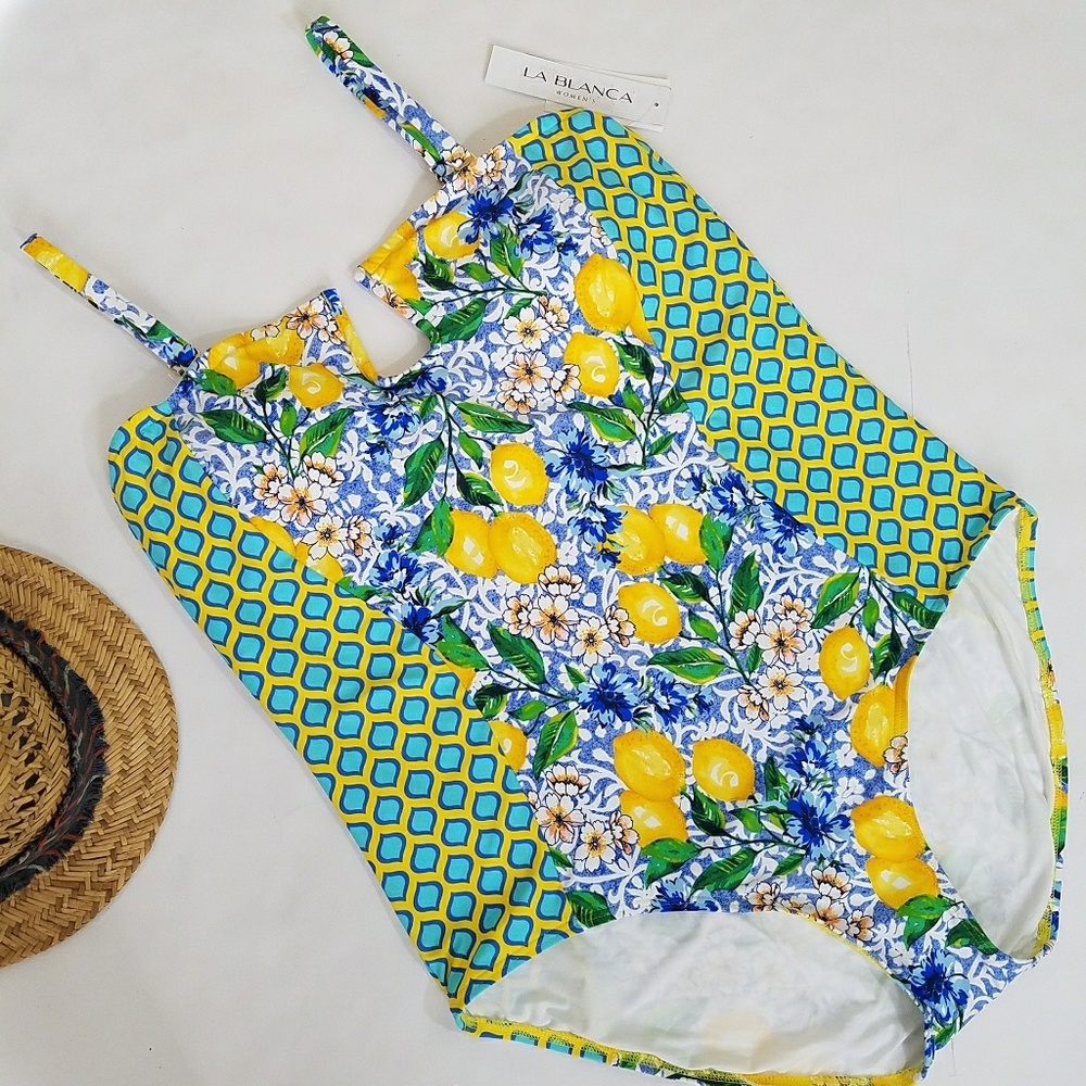 LAST ONE! La Blanca Plus Size One Piece Swimsuit - Picture 3 of 8